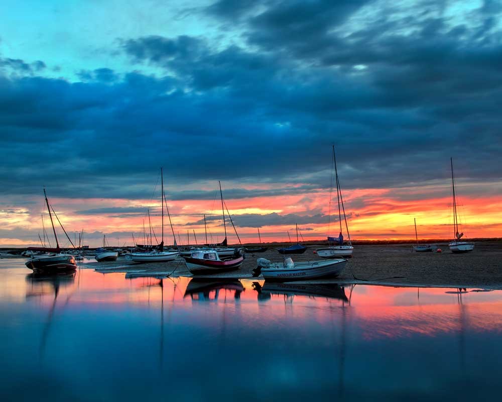 Brancaster regularly gets treated to some incredible sunsets