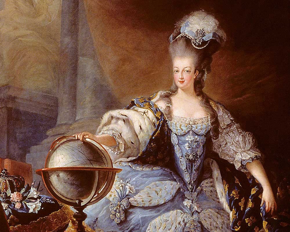 A 1775 painting of Marie-Antoinette by Jacques Fabien Gautier d'Agoty