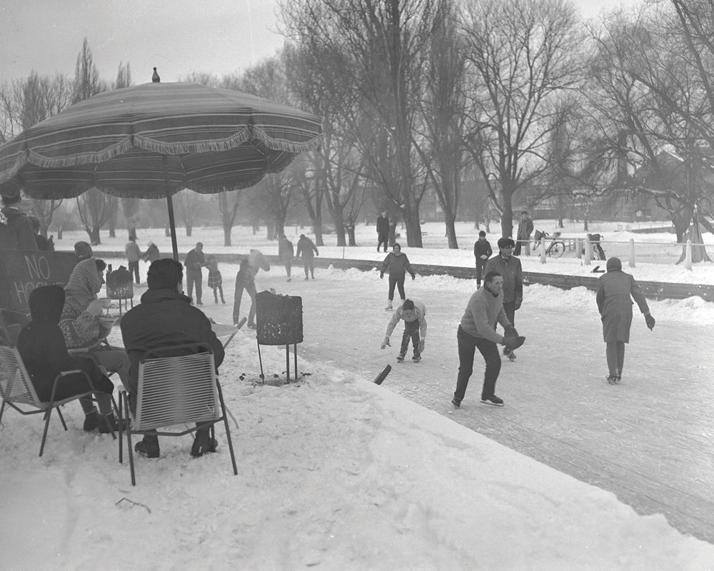 Skating on the river