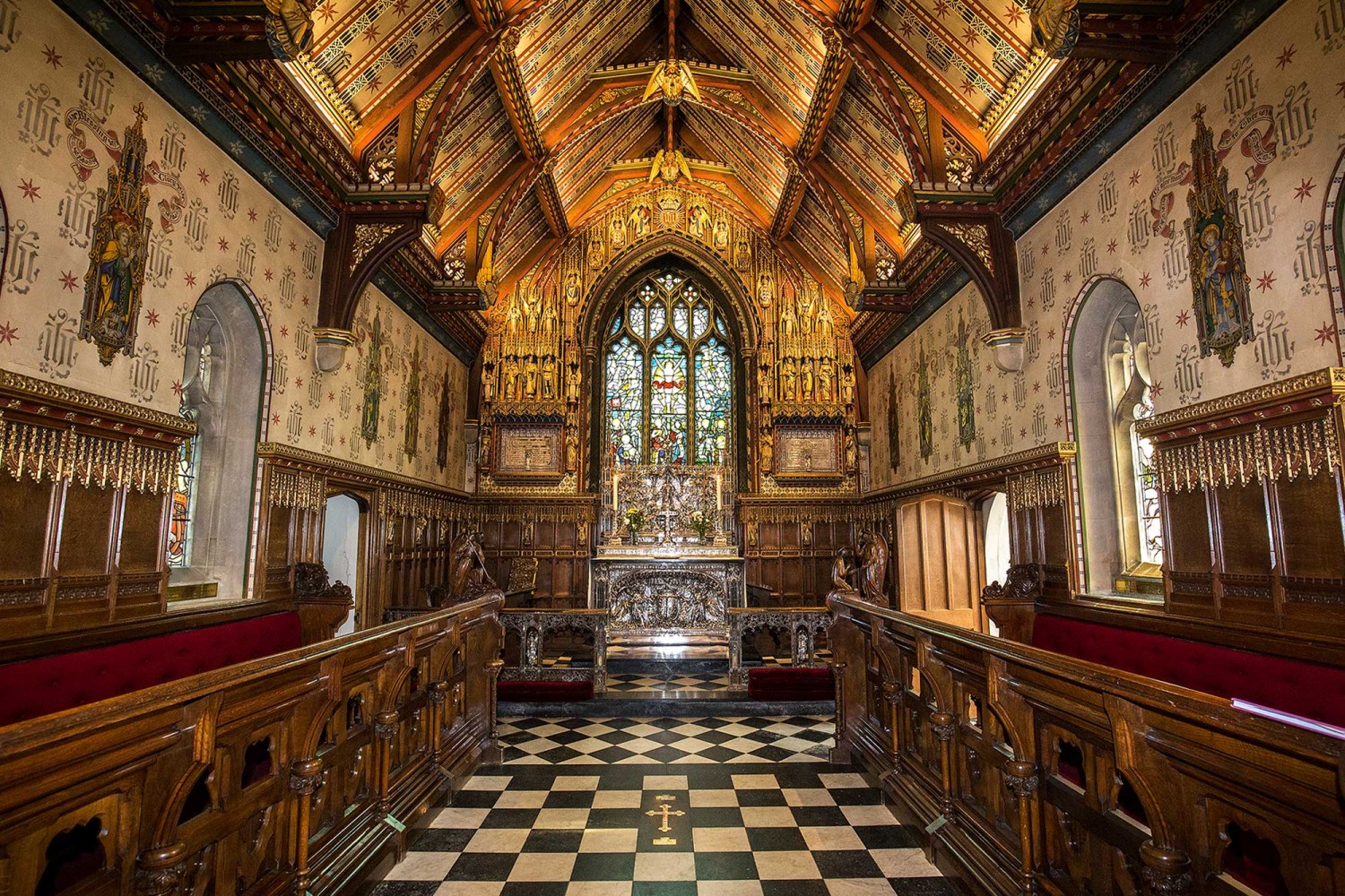 Sandringham Church Interior