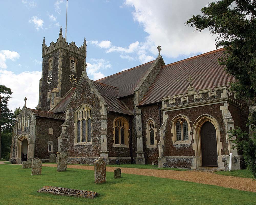 Sandringham Church Outside