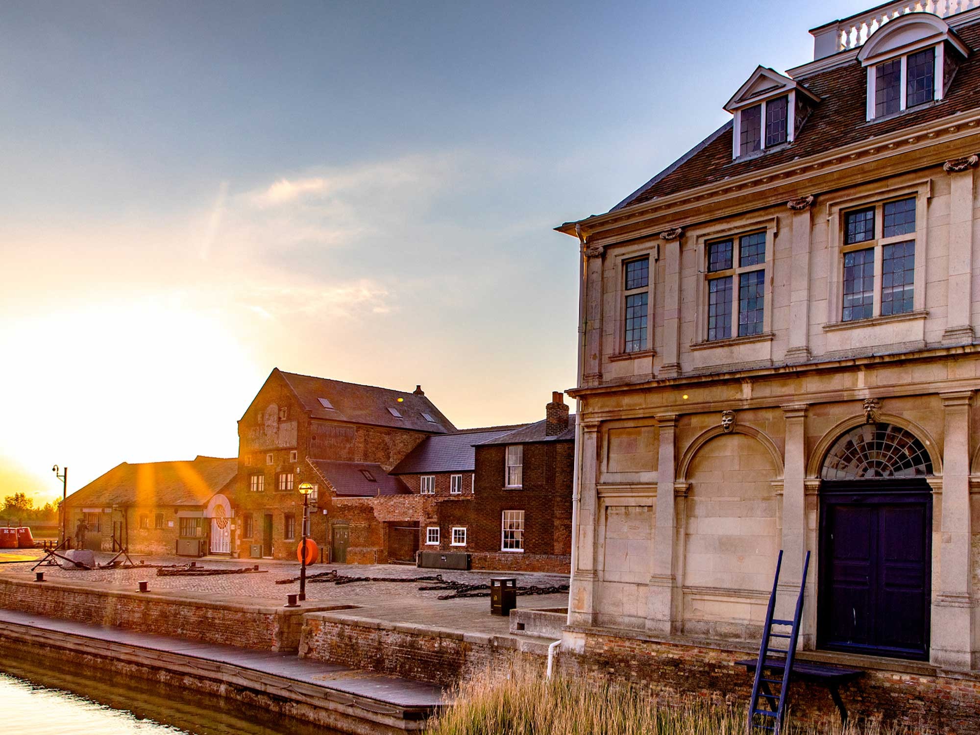 Customs House King's Lynn at Sunset